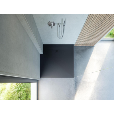 Duravit Sustano Douchebak - 140x100x3cm - Rechthoek - DuraSolid - mat grijs