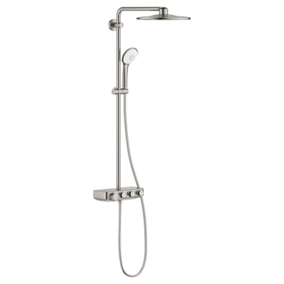 Grohe Euphoria SmartControl Regendoucheset hoofddouche 31cm - hannddouche rond - Supersteel (RVS)