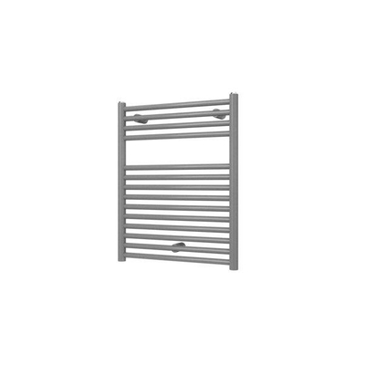 Plieger Vulcano EL elektrische radiator - Nexus zonder thermostaat - 68.8x55cm - 400 watt - zilver metallic