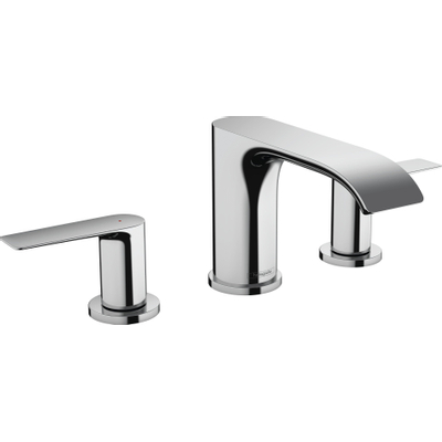 Hansgrohe VIVENIS Wastafelmengkraan - 90 met pop-up trekwaste - hoogglans chroom