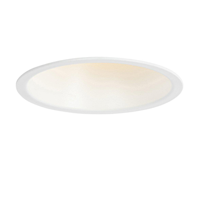 QAZQA Dept spot encastrable - set de 6 - 10,5x10,5x10,4cm - dimmable - IP44 - blanc mat
