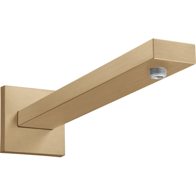 Hansgrohe Douche-arm Square - 38 - 9 cm - geborsteld brons