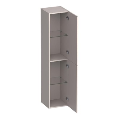 BRAUER Trust badkamerkast - 160x35x35cm - excl. opbouwgrepen met 2 deuren links- of rechtsdraaiend mat zand