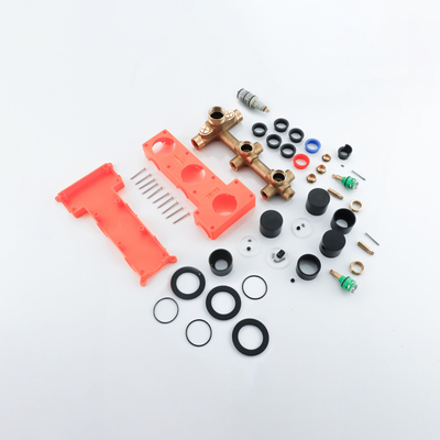 Fortifura Nebbio Robinet thermostatique encastré - 2 voies - extensible à 3 ou 4 voies - noir mat