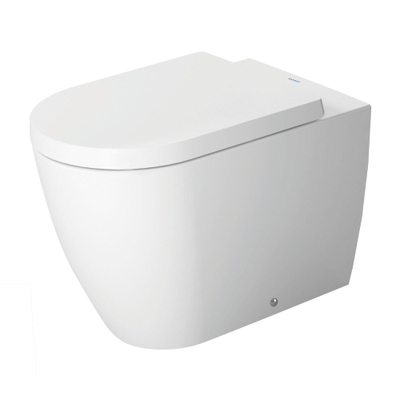 Duravit ME by Starck WC-zitting 45.8x37.4x5.6cm met softclose met quickrelease Kunststof wit Glanzend - licht beschadigd -OUTLET UDEN