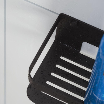 Tiger Caddy Panier de douche Noir 24x7x10.6cm