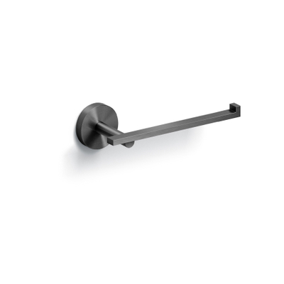 Clou Flat Porte-papier toilette - forme L - sans couvercle - Gunmetal brossé PVD