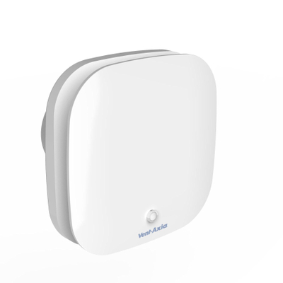 Vent-Axia Supra Design 100 T ventilateur de salle de bain avec capteur de mouvement et minuterie réglable 90 m3/h Blanc