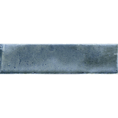 SAMPLE Terravito Giavelo wand- en vloertegel - 6x24.6cm - 8.4mm - Rechthoek - Overig - glans groen - Turquoise
