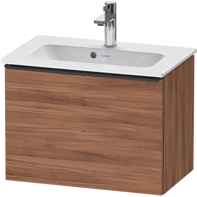 Duravit D-neo Meuble sous vasque 61x37.2x44cm 1 tiroir Noyer mat