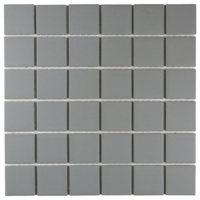 The Mosaic Factory Patterns Mozaïektegel - 30.9x30.9cm - wand en vloertegel - mat - urban nature