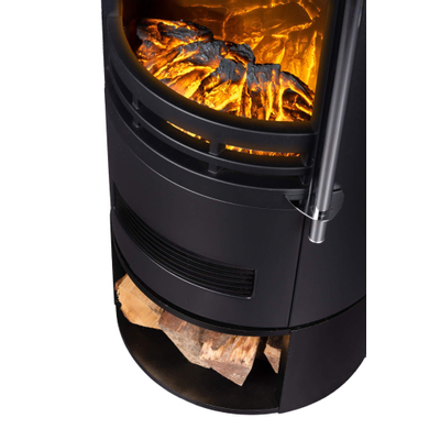 Eurom Orsa Sfeerhaard - Vrijstaand - 2000watt - 42x42x85cm - Zwart - beschadigd -OUTLET UDEN