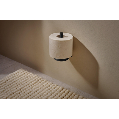 Hansgrohe AddStoris S reserverolhouder mat zwart