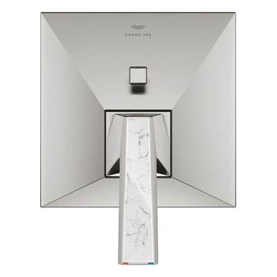 Grohe Allure brilliant private collection Mitigeur douche - white attica supersteel