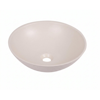 Saniclass Torino Vasque - 40x40x12.5cm - solid surface - blanc cassé