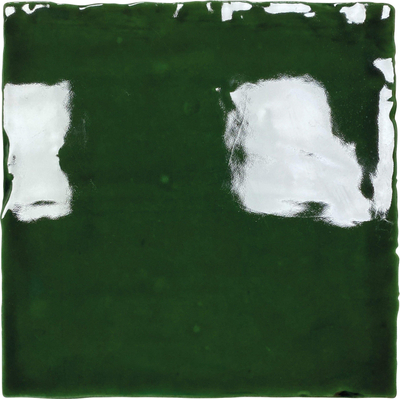 Terravito Viondo Keramische wandtegel - 13x13cm - 8mm - Smaragdgroen