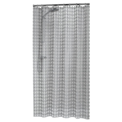 Sealskin Hammam Rideau de douche PEVA 180x200 cm Transparent/Argent