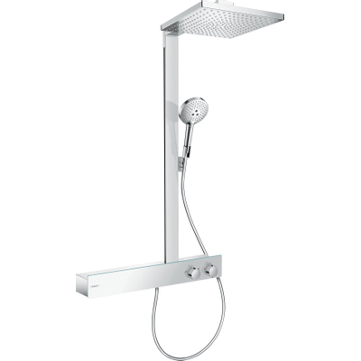 Hansgrohe Raindance e Showerpipe - 300 - 1jet - met ShowerTablet - 600 - hoogglans chroom