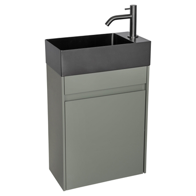 Differnz Hurra Meuble lave-mains - 39,5x52x21,5cm - vert