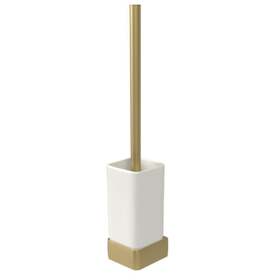 Haceka Aline Ensemble balai de WC Aluminium Brossé Or