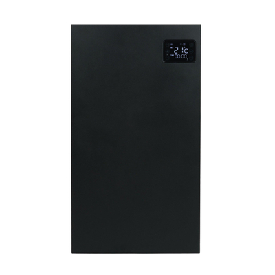 Eurom Alutherm Sani Convectorkachel - 40x70.5cm - 1200watt - wifi - wand - Verticaal - zwart mat