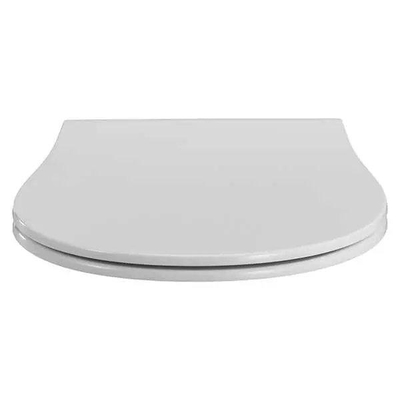 Pressalit Sway uni abattant WC avec fermeture douce et déverrouillage rapide blanc