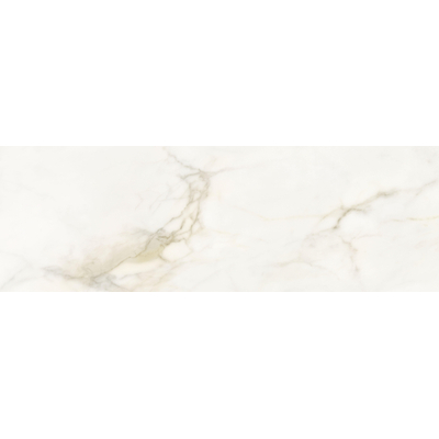 ÉCHANTILLON Terravito Tovaro carreau mural et de sol - 75x150cm - rectifié - Aspect marbre - Gold poli poli (blanc)