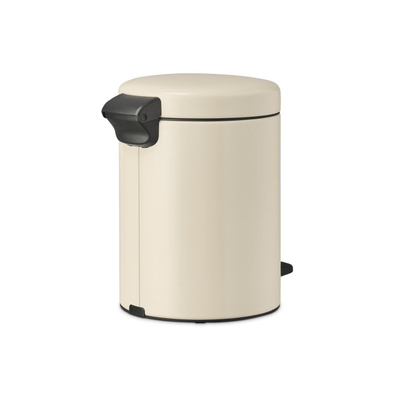 Brabantia NewIcon Pedaalemmer - 5 liter - kunststof binnenemmer - soft beige