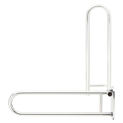 Geesa Comfort & Safety Barre d'appui de toilette relevable Chrome