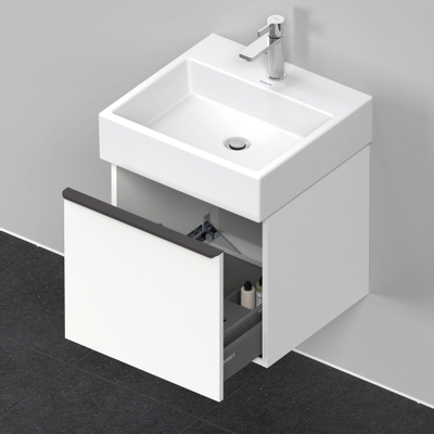 Duravit D-neo Meuble sous vasque 48.4x44.2x44cm 1 tiroir Blanc mat