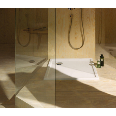 Duravit Starck Slimline receveur de douche acrylique carré 90x90x4,5cm blanc