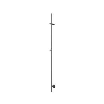 Wiesbaden Callista elektrische handdoekradiator - 150cm - 60 watt - gunmetal