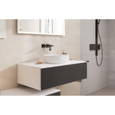 Hansgrohe Xuniva Vasque à poser - 40x40cm - ronde - sans trou de robinet - sans trop-plein - blanc