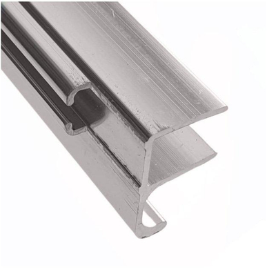 Crosswater water channel midden zilver kleurig
