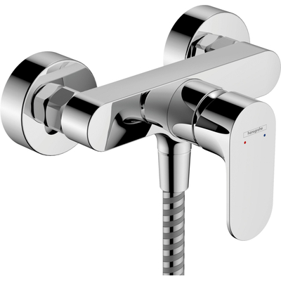 Hansgrohe Rebris s Eengreeps - opbouw douchemengkraan - hoogglans chroom
