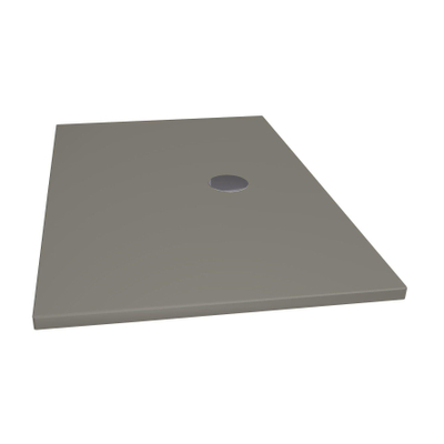 Xenz Flat Plus Douchebak - 80x120cm - Rechthoek - Cement