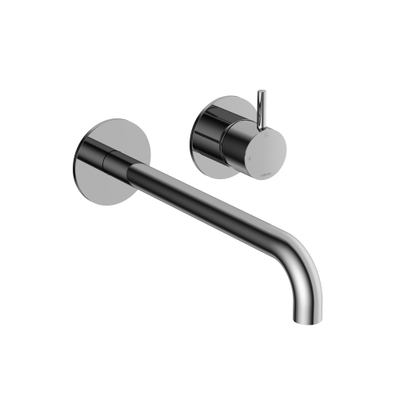 Hotbath Cobber Partie apparente - pour robinet de lavabo - bec 25 cm - Chrome