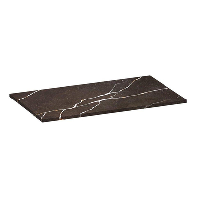 BRAUER Hope badkamermeubelset - topblad copper brown - 1 wasbak copper brown - 1 softclose lade greeploos - 1 sifon uitsparing - Erosion
