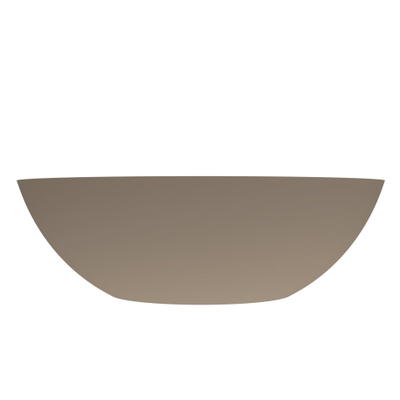 Arcqua Prince vasque à poser - ovale - 49x34cm - mat truffe