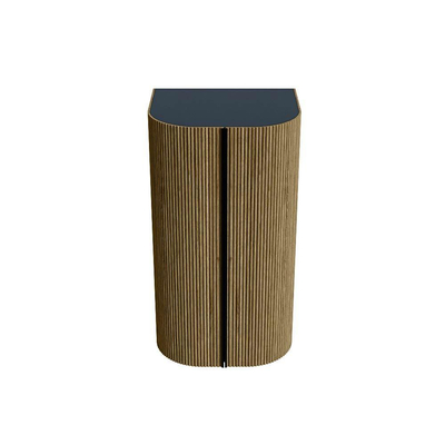 Mondiaz KURVE kolomkast - 80x45x37.5cm - 2 deuren - dusk