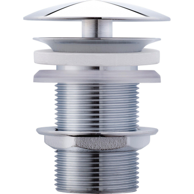 Duravit Philippe Starck 3 Vital Med afvoerventiel - 80mm - voor wastafel - hoogglans chroom