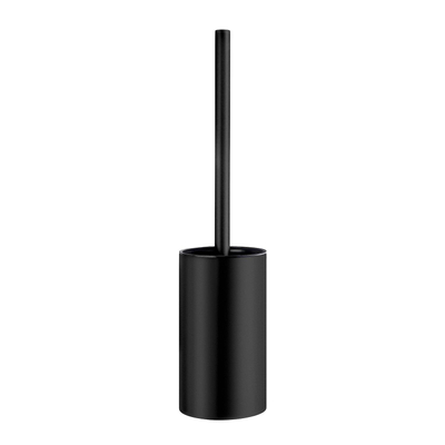 Smedbo Beslagsboden WC-Borstelgarnituur - 10.3x37cm - Staal Mat zwart