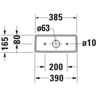 Duravit DuraStyle réservoir double avec mécanisme interne avec raccordement gauche/droite 4,5L double chasse blanc