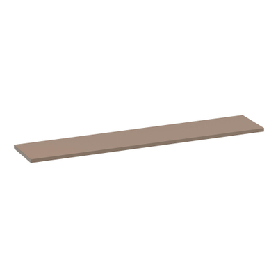 BRAUER Ocean Medium topblad - 240x46x4cm - mat mokka