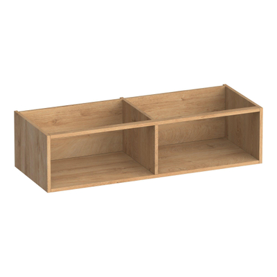 BRAUER Flourish colonne latérale - 119x30x45,5cm - avec 2 compartiments de rangement Forest Tan