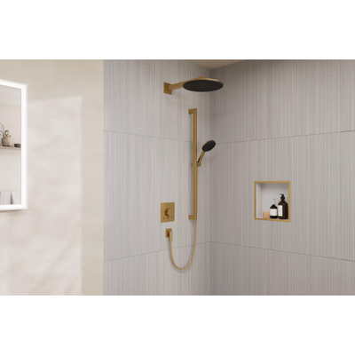 Hansgrohe Raindance Alive S set de douche encastré - 30cm - 1 jet - brushed bronze