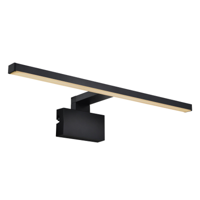 Nordlux Marlee éclairage de miroir 50x3.8x13.6cm IP44 Incl. 9.5W LED 3000K F noir