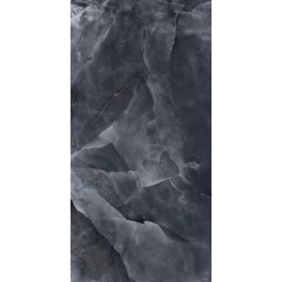 EnergieKer Onyx ek wand- en vloertegel - 60x120cm - gerectificeerd - Natuursteen look - Black pulido gepolijst (zwart)