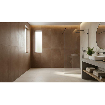 Prissmacer Cerámica Beton Cire Bercy Carrelage sol et mural - 60x60cm - rectifié - Sand mat