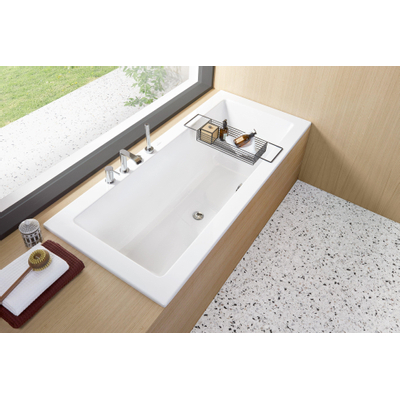 Villeroy & Boch Legato Baignoire Duo 190x90cm acrylique rectangulaire blanc mat